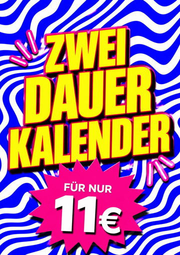 2x Dauerkalender (Giddy/Jungsheft)